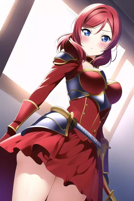 Princess Warrior Maki NovelAI