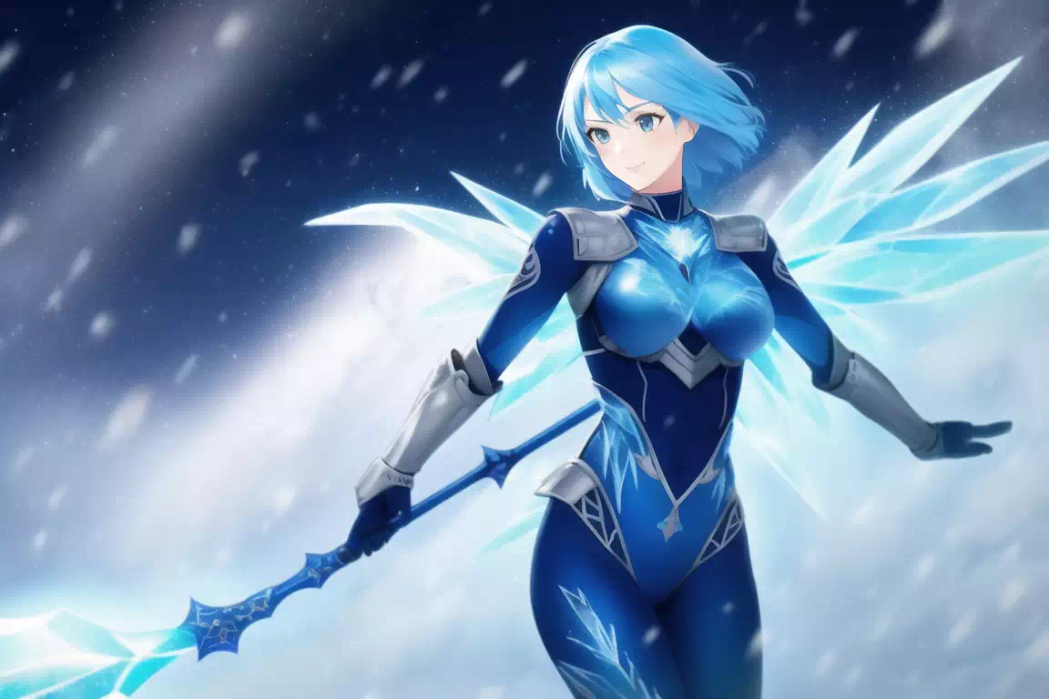 Blue Ice Warrior