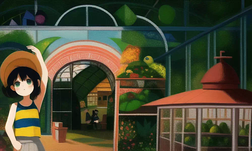 温室のロリ Lolita in the Greenhouse