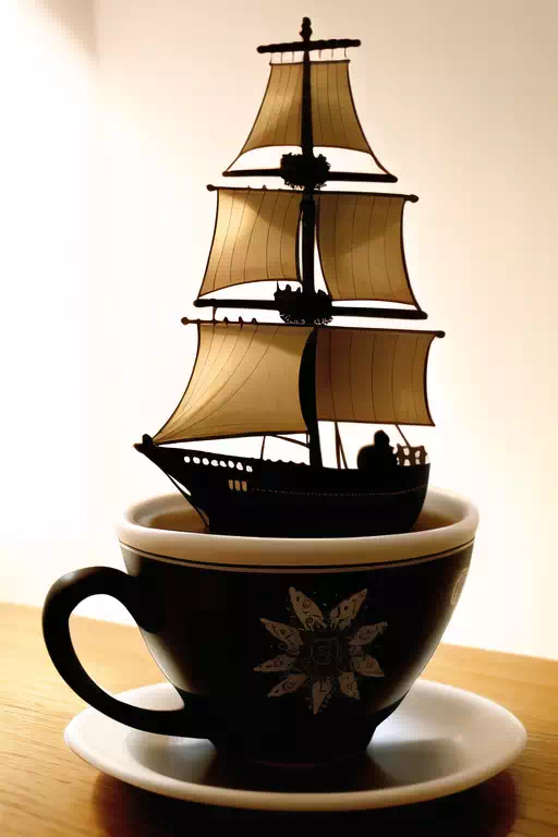 sailing on the coffee