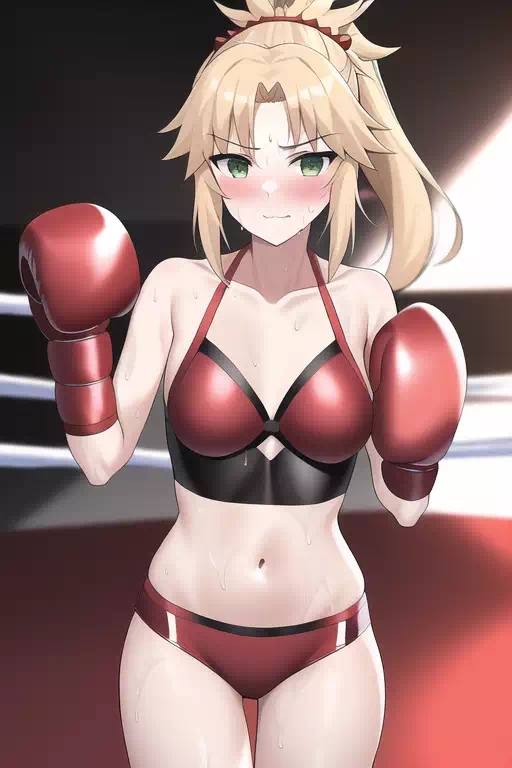 Mordred about to go in the ring