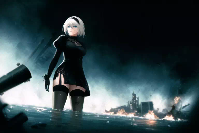 2B After The Battle