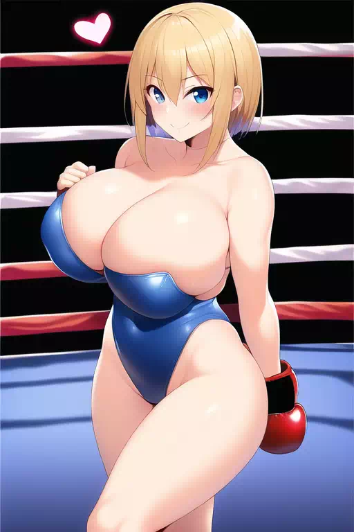 【NovelAI】ボクシング娘・Boxing girl②