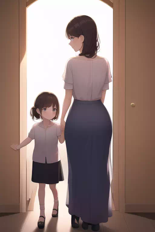 【NovelAI】Mother &#038; daughter (2)