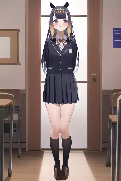 Ina in school uniform part 12