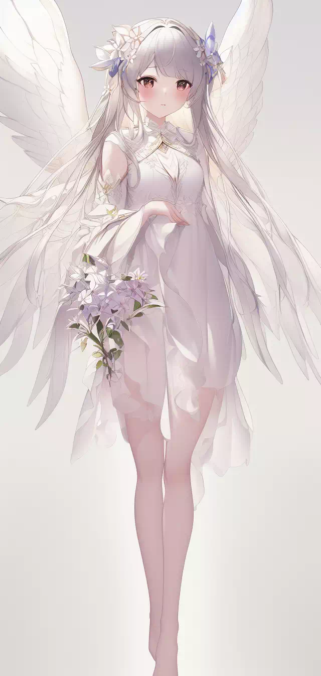 純白の天使