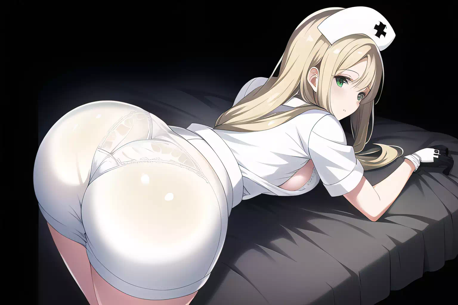 Nurse with big ass bending over
