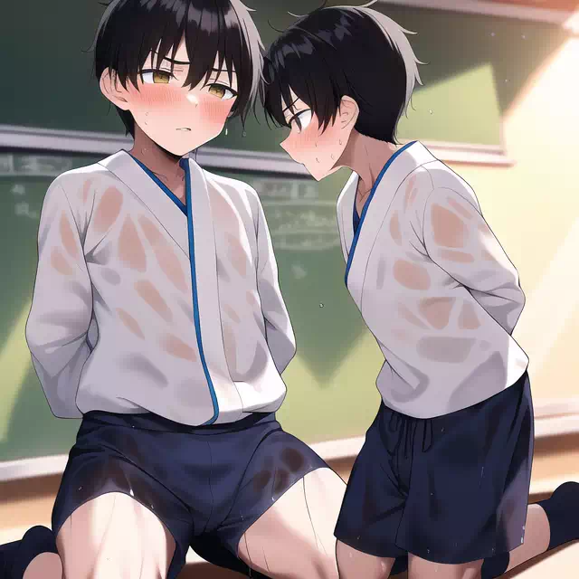 [NovelAI] Classroom Boy