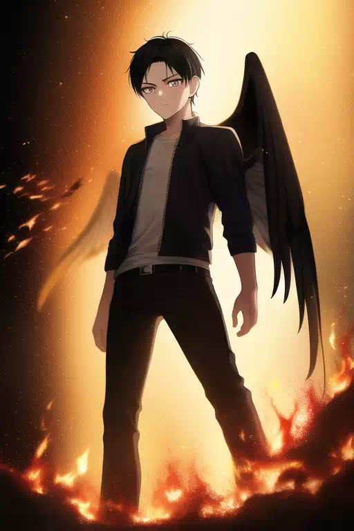 Eren Jeager (Fallen Angel)