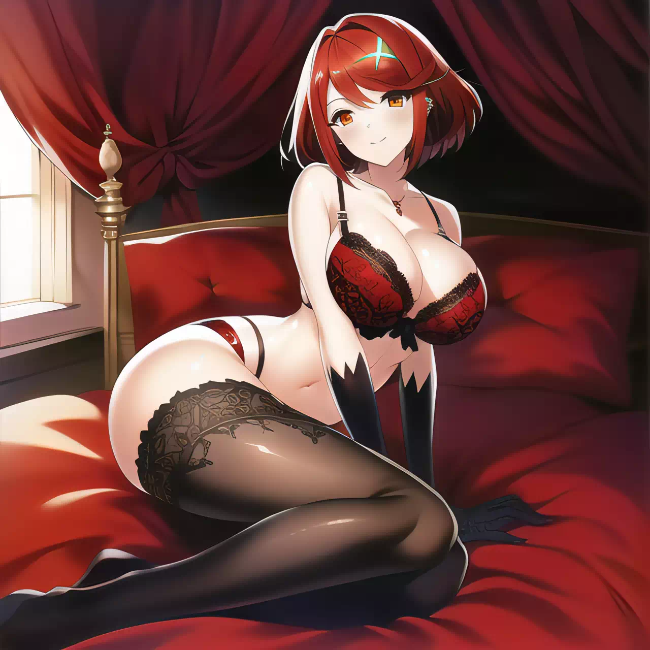 Pyra in bra and panties v2