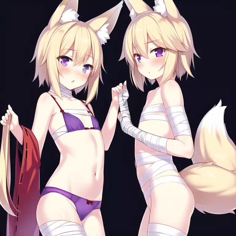 Fox twins