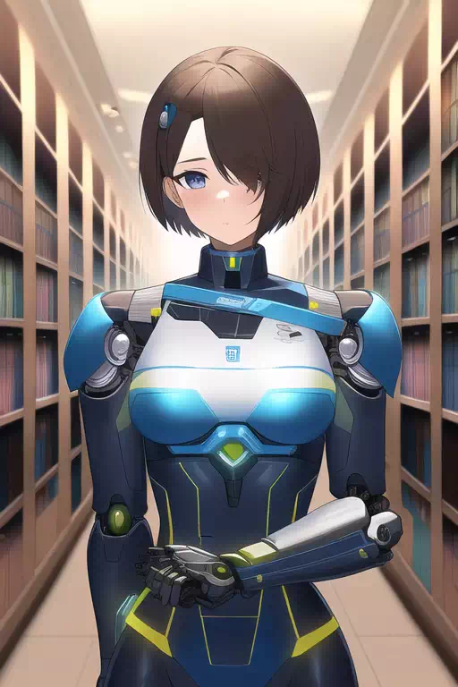 【画像生成AI】図書館