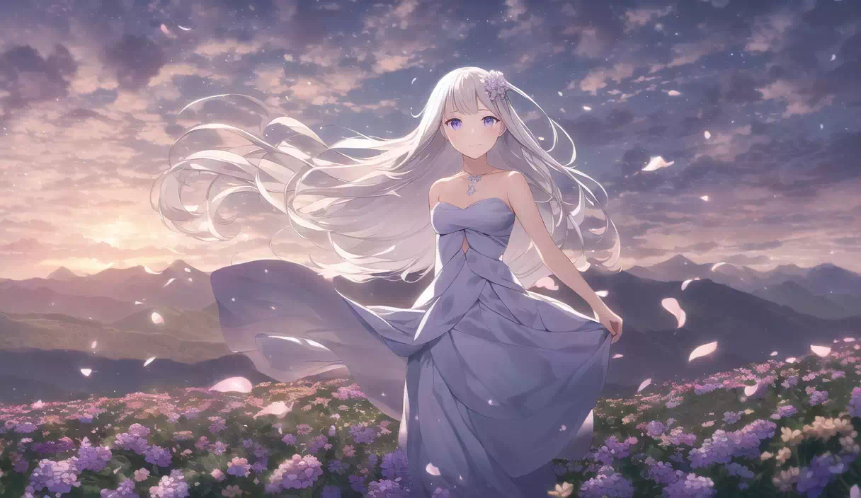 (AI) エミリア（花畑）Emilia Flower-field