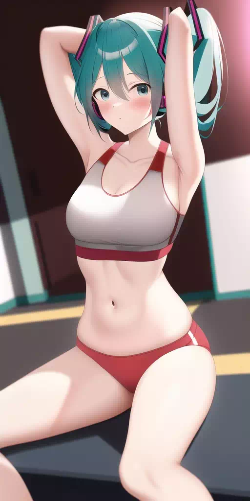 Hatsune Miku &#8211; Sport cloth