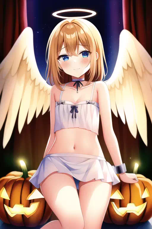 Halloween Angel girl