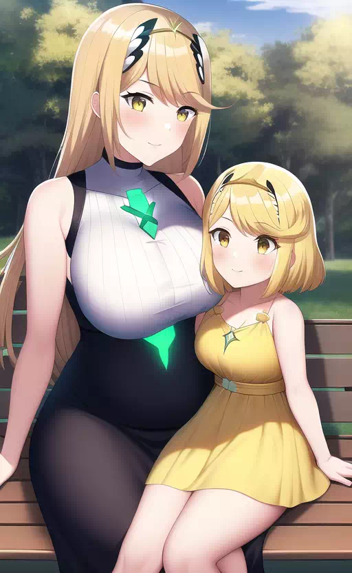 Mythra and daughter!