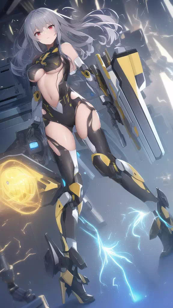AI-SD-Mechanical girl