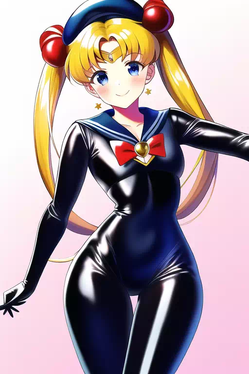 【NovelAI】Sailor latex moon