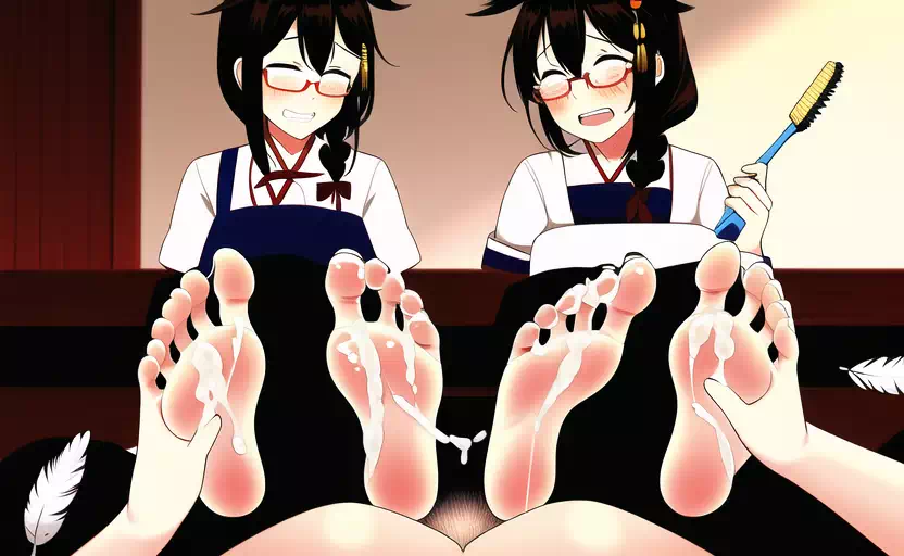 Shigure pair tickling variations
