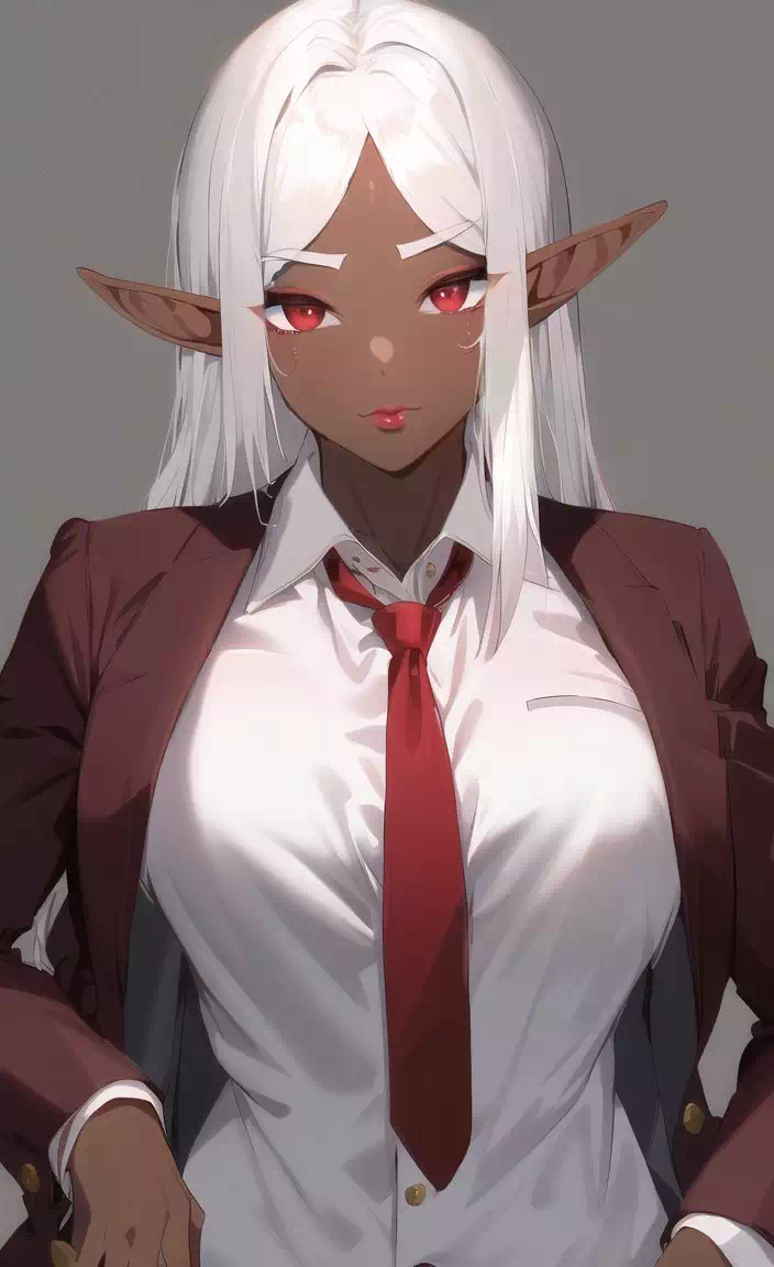 Dark Elf In a Suit