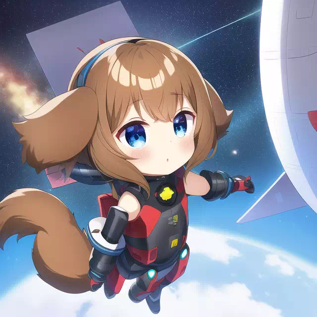Space Protector Humanoid Puppy