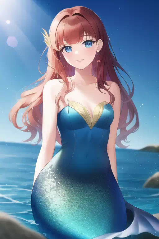 【NovelAI】人魚姫？