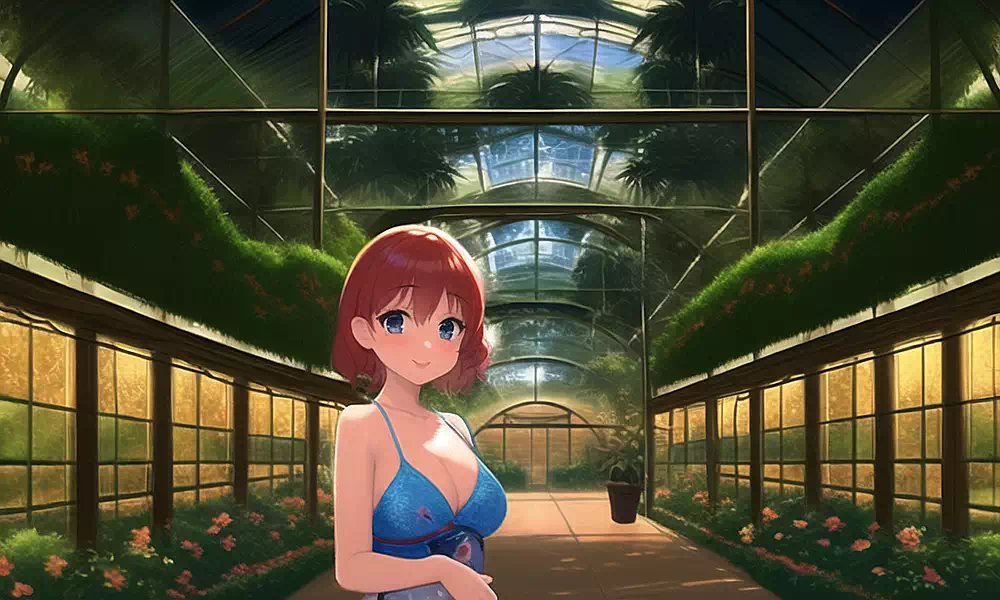 温室と少女 Girl in the Greenhouse