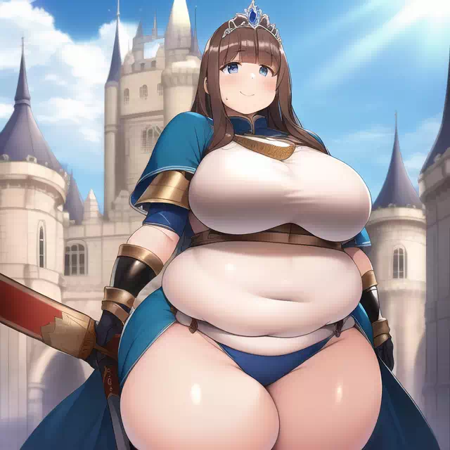 novelAI fat girl fantasy