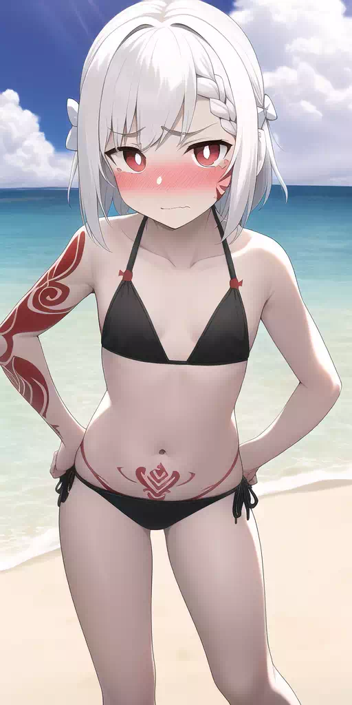 Beachtime with Concerned Illya