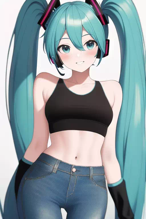 Trendy outfit Miku