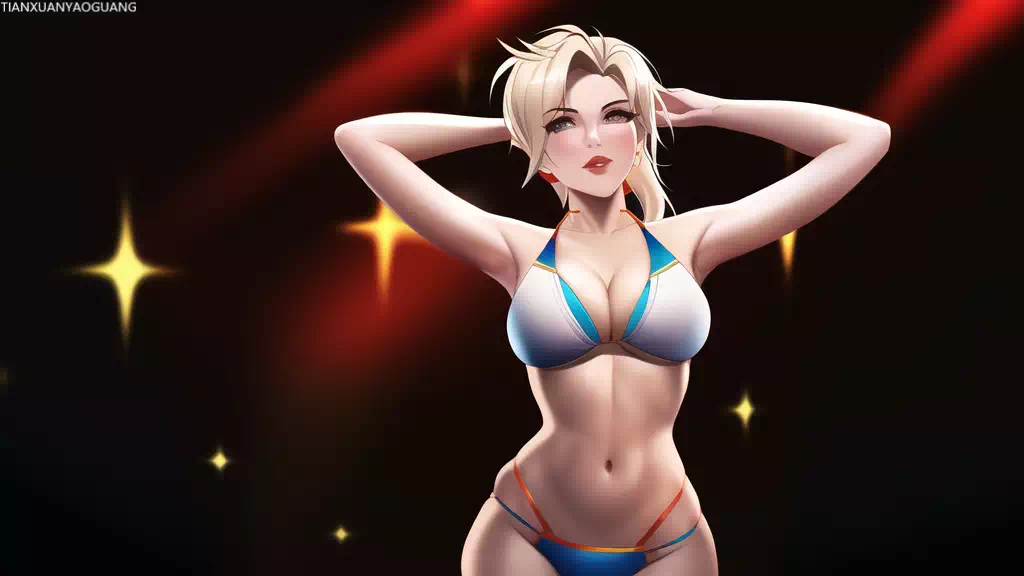 Overwatch Mercy bikini