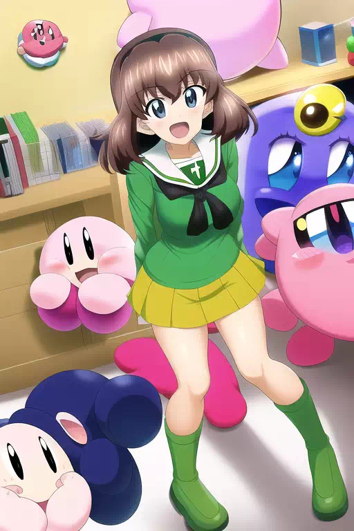 [AI]Girls und Panzer &#038; Kirby