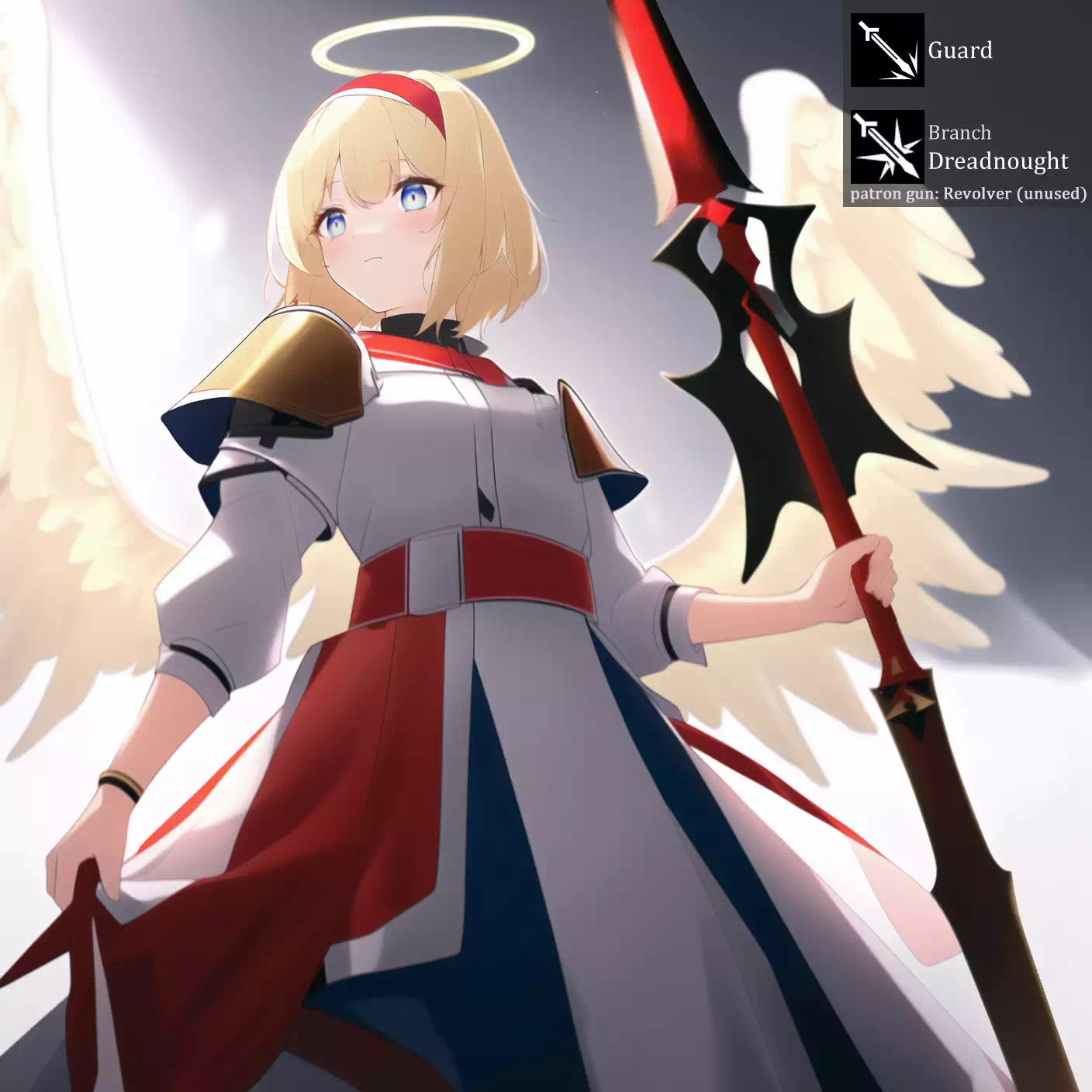 Alice as Arknights Dreadnought