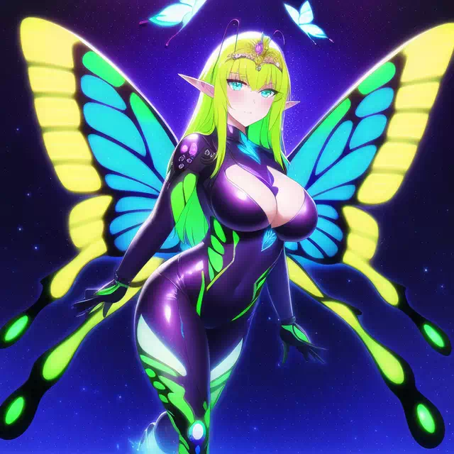 【NovelAI】butterfly fairy