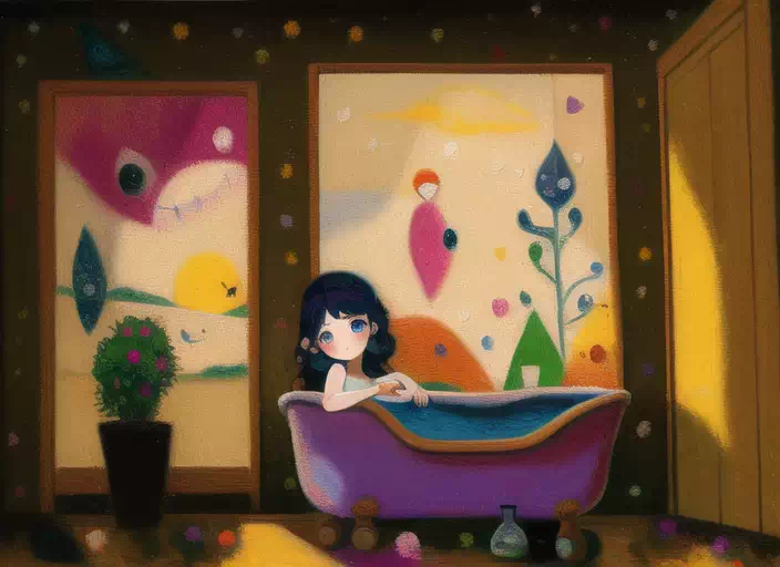 浴室の少女 Lolita in the Bathroom