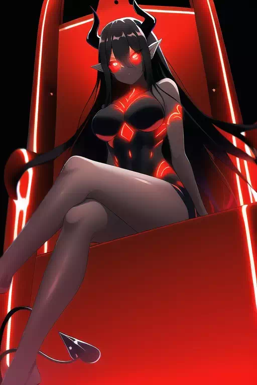 NovelAI Demon Girl