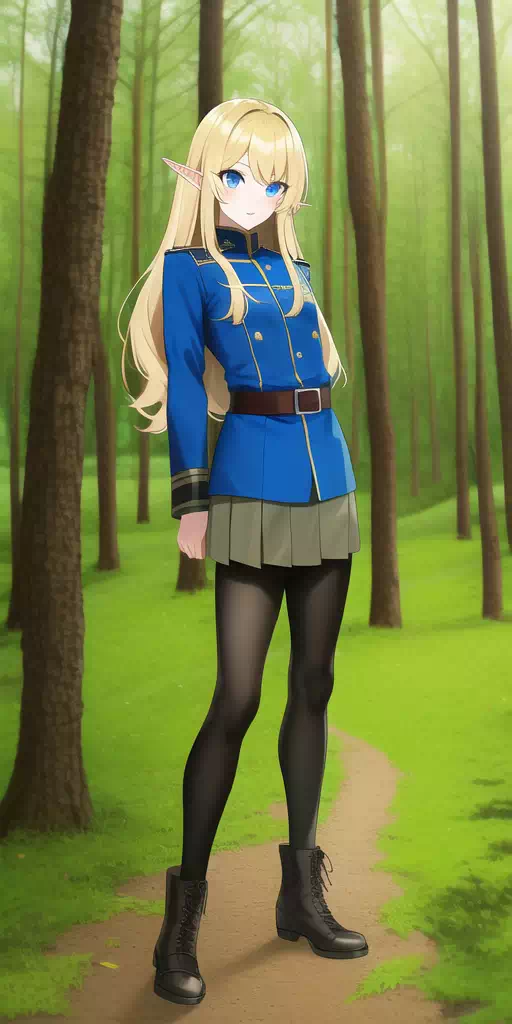 Military Elf Girl