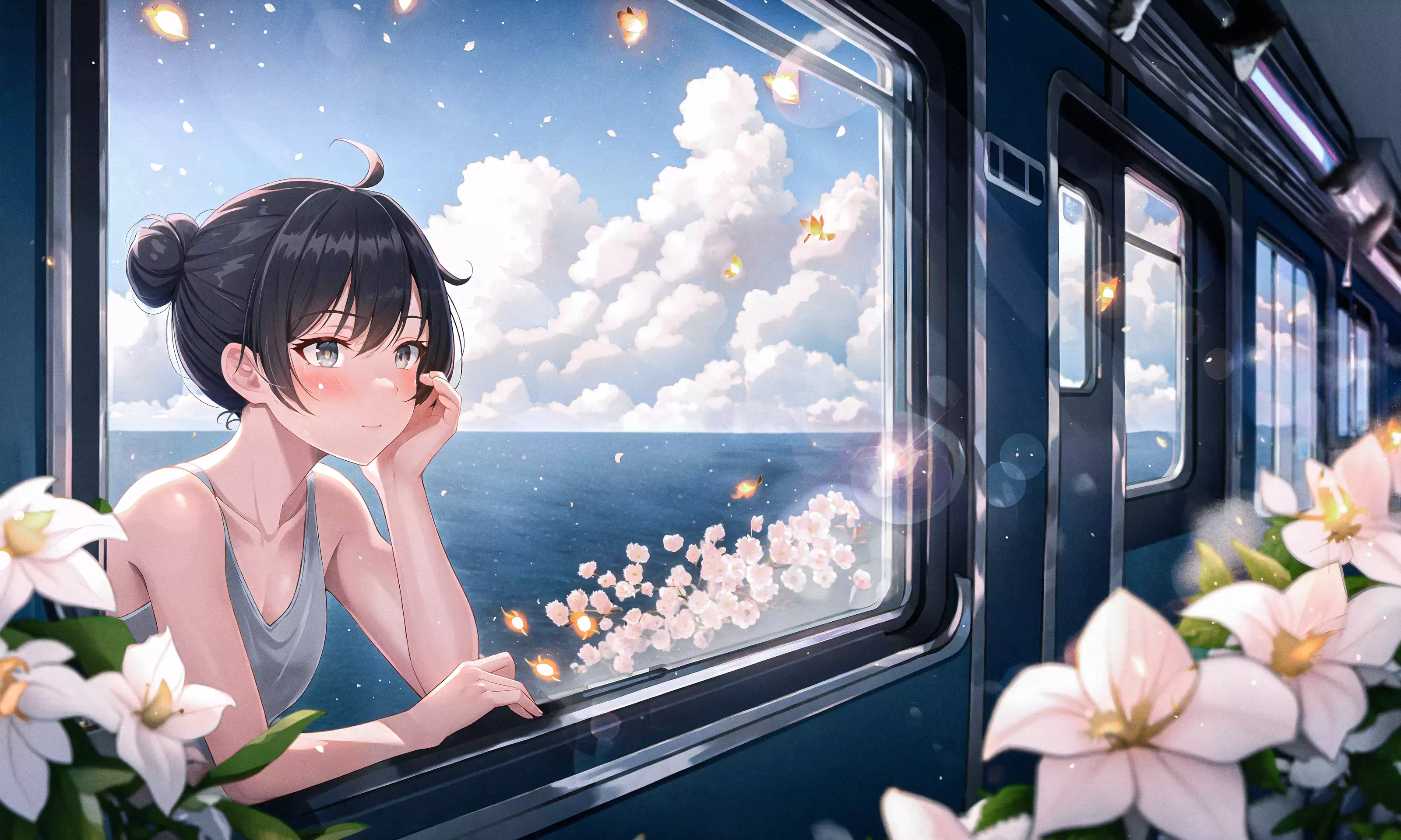 Flower Sea Train