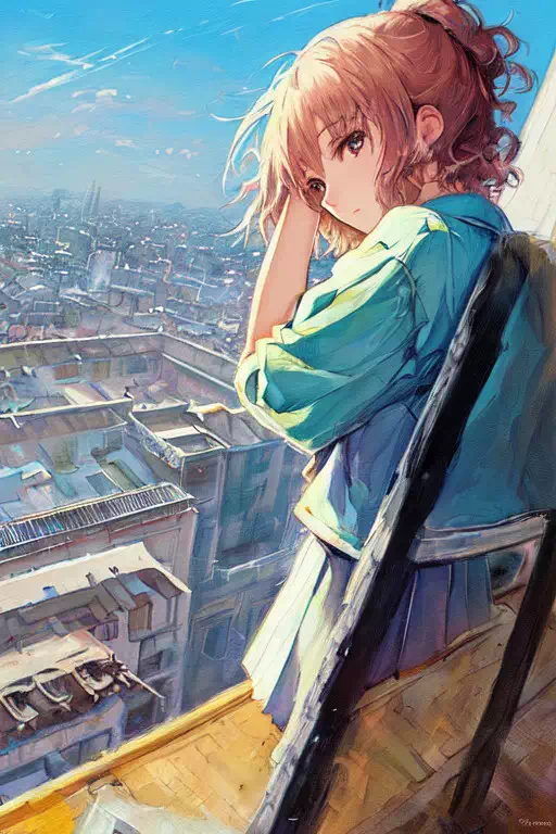 girl on the roof