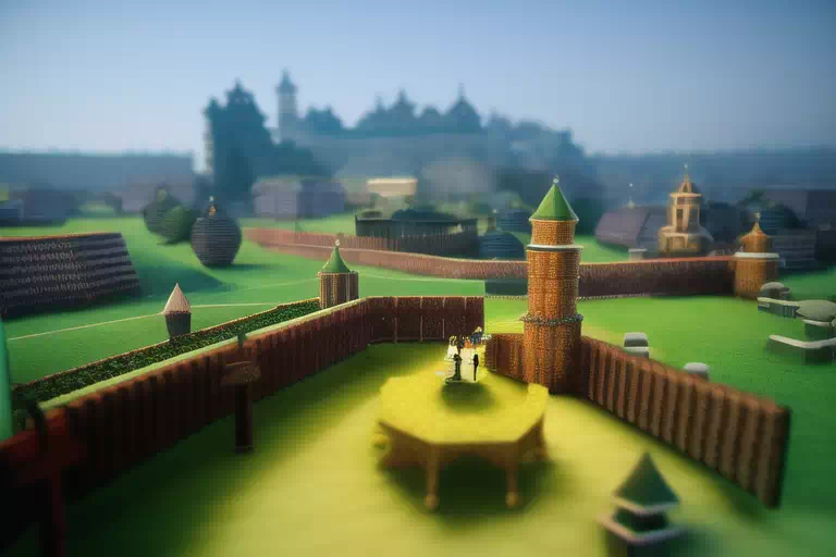 3Dマップ「草原の砦」