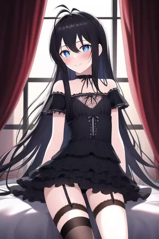 黒髪のゴスロリー娘 (Gothic lolita) 3