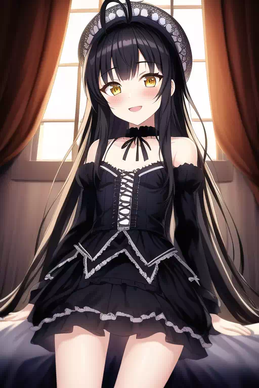 黒髪のゴスロリー娘 (Gothic lolita) 4