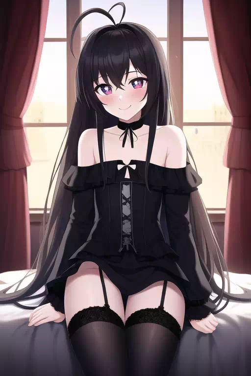 黒髪のゴスロリー娘 (Gothic lolita) 7