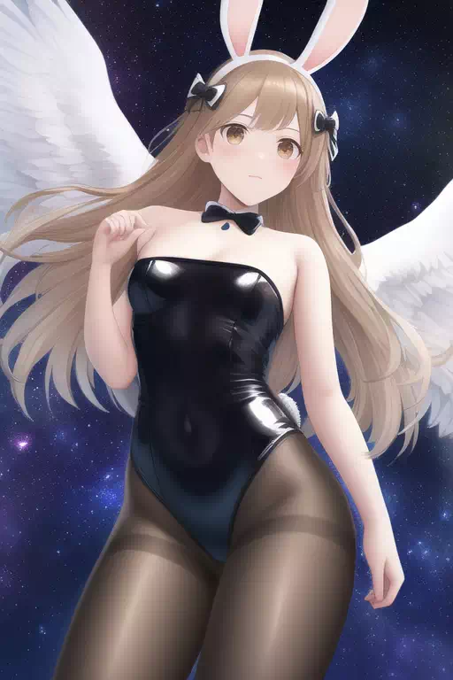 Angel bunny girl