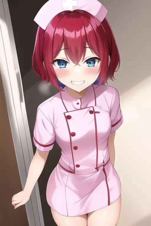 Redhead nurse