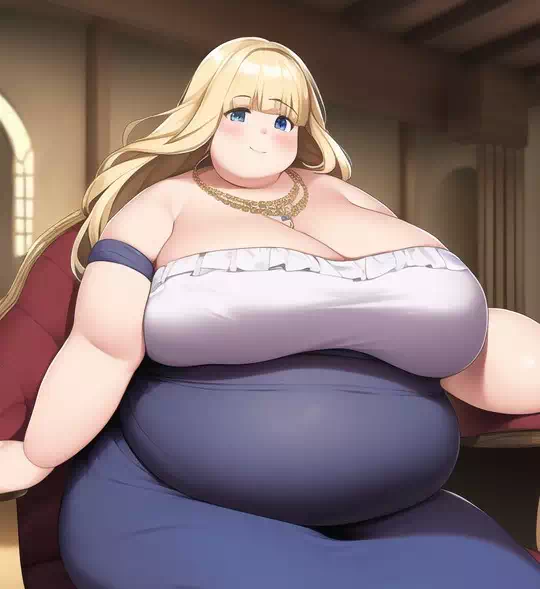 novelAI fat girl medieval