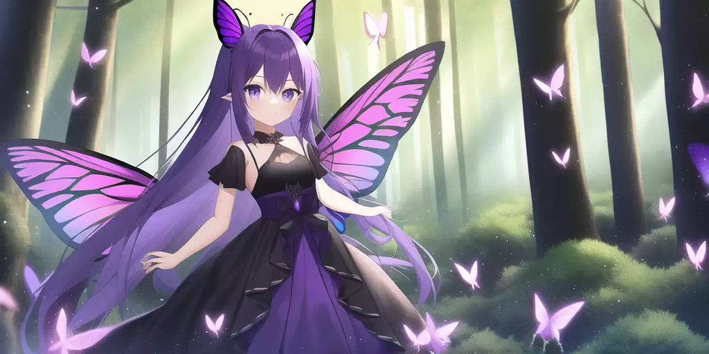 Viola (Purple Fairy OC)
