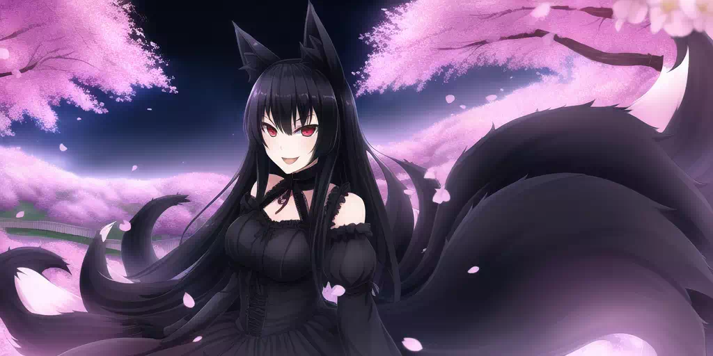 Lilith (Gothic Kitsune OC)