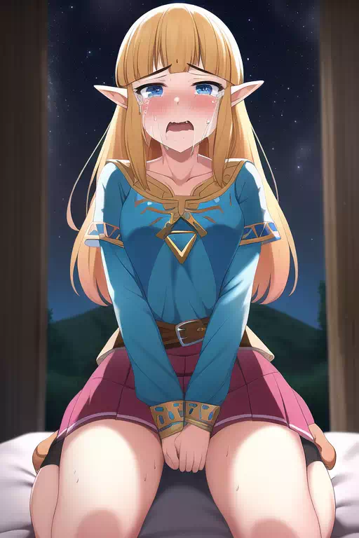 Crying Zelda