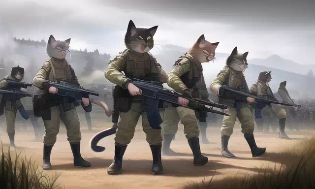 cat war